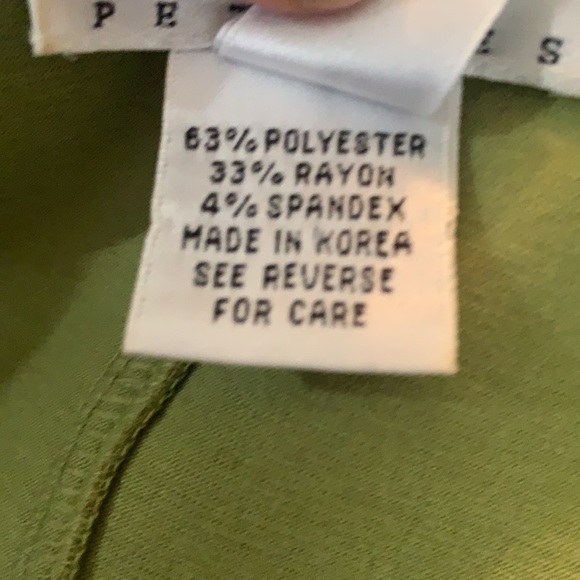 Talbots beautiful quality avocado green blazer size Small - Picture 10 of 10